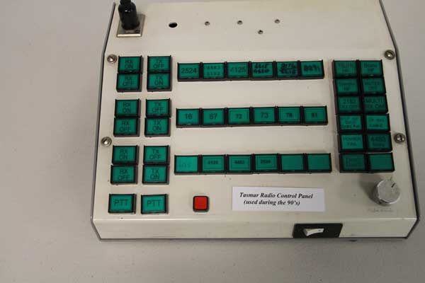 Tasmar Control Panel close up